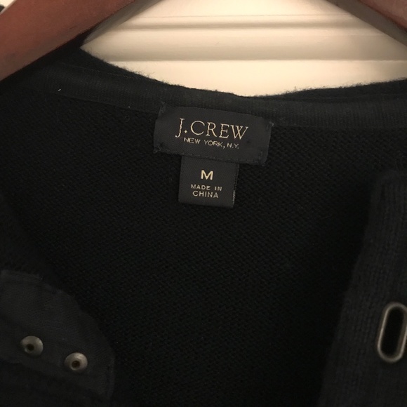 Men's Hooded Knit J Crew Sweater - Picture 3 of 4